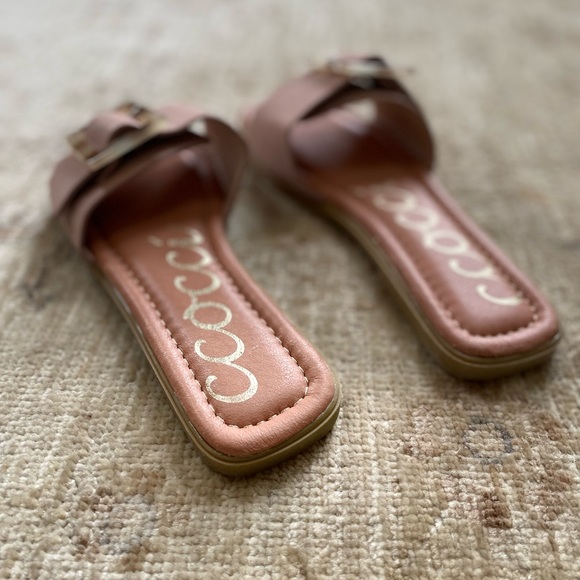 CCOCCI Suzie tortoise shell sandals in Blush - Picture 4 of 9